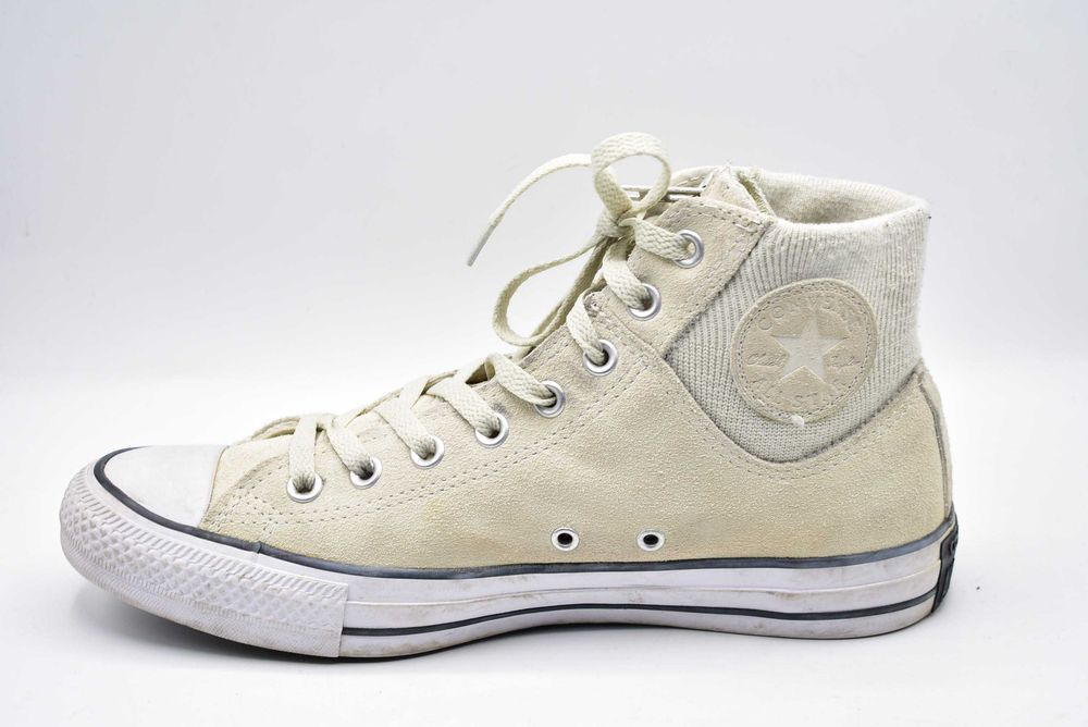 Converse CTAS MA-1 ZIP HI Beige Suede ( 42.5 ) super stan