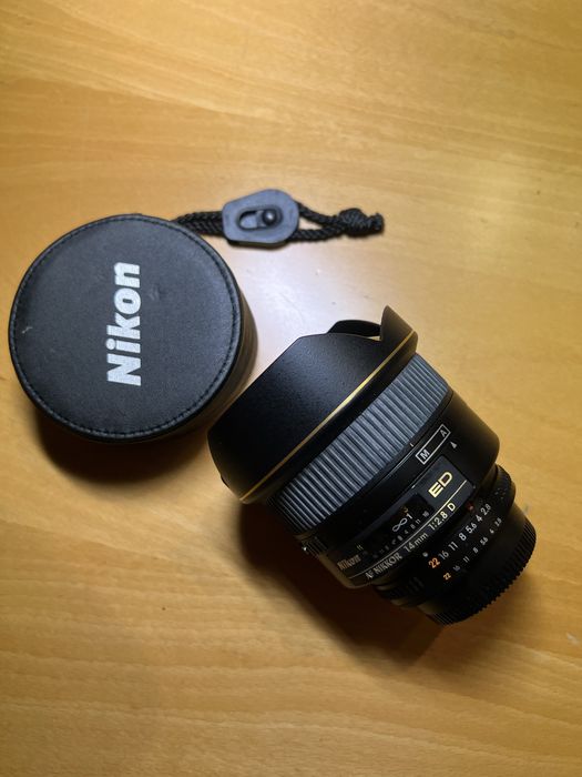 Objectiva Nikon 14mmf2.8