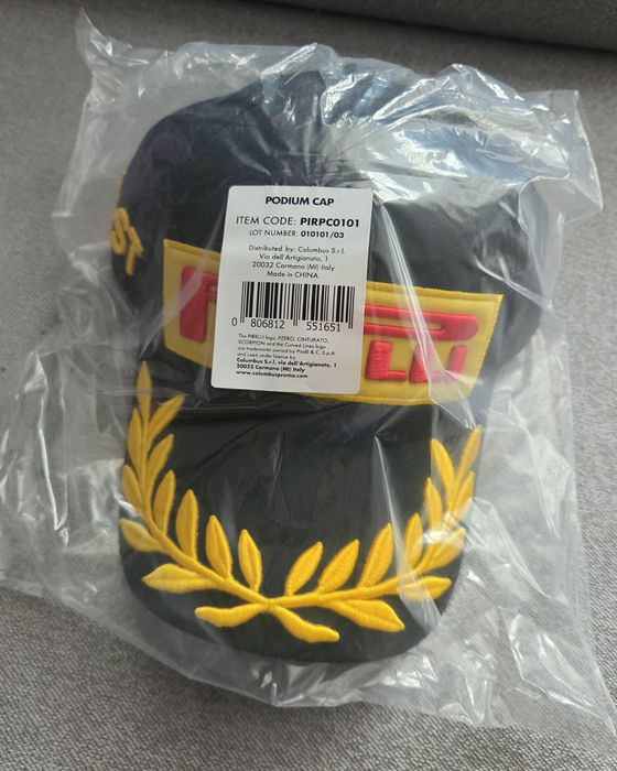 Czapka Pirelli F1 2026 Podium Cap oryginalna
