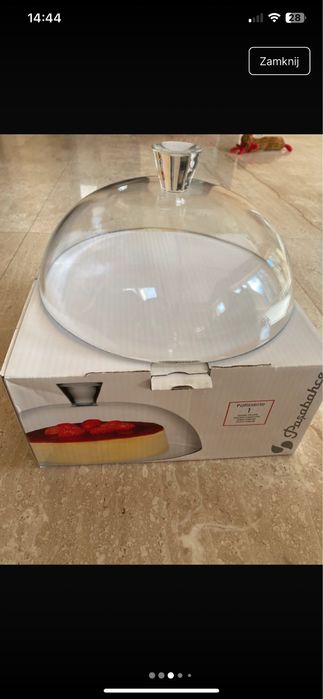 Szklana pokrywa 30cm