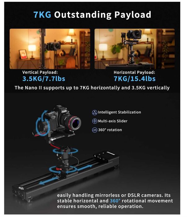 IFOOTAGE Shark Slider Nano II-460