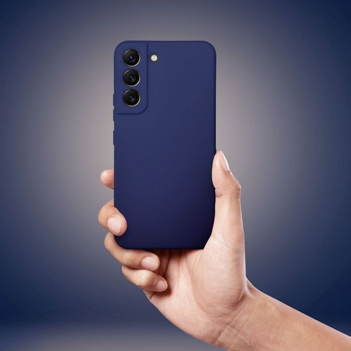 Futerał Soft Do Samsung A36 5G Ciemny Niebieski