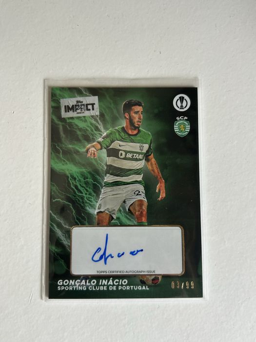 Carta Gonçalo Inácio auto numerado /99