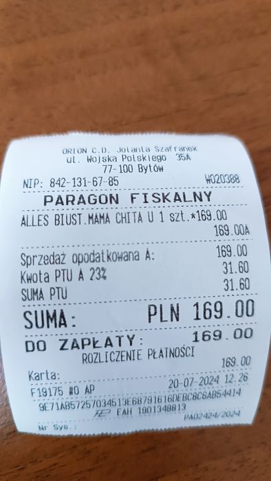 Biustonosz do karmienia