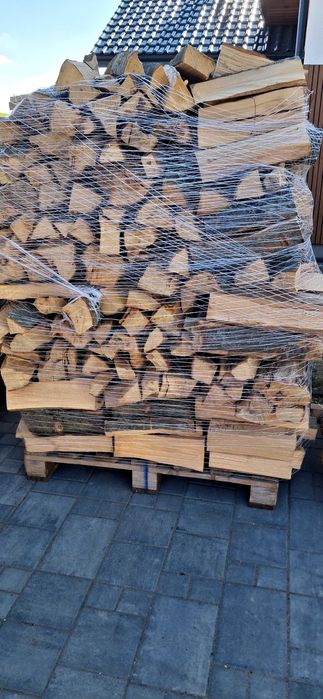 Drzewo drewno kominkowe dębowe i bukowe/opałowe DĄB Buk