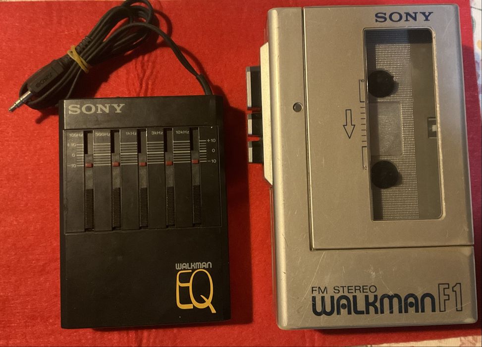 Walkman SONY F1 + Equalizador SONY SEQ-50