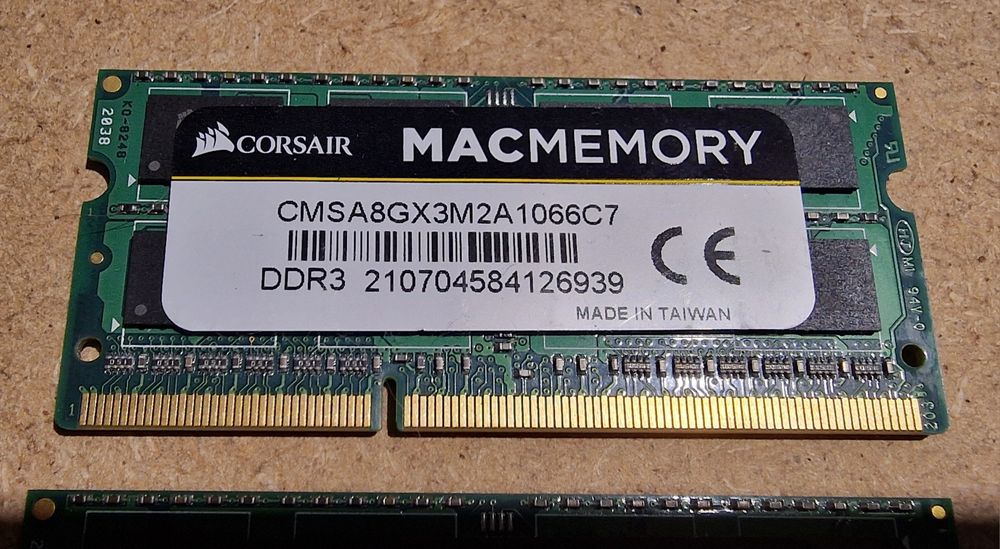 Memória RAM 16GB (2x8GB) DDR3 1600MHz SODIMM