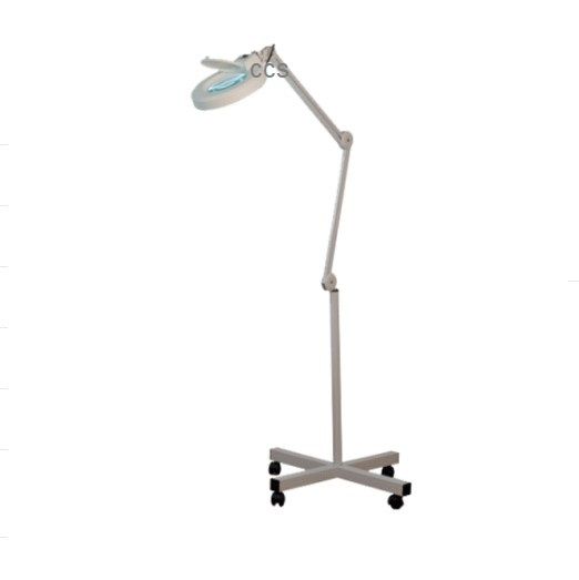 Lupa c/ Luz 5 Dioptrias Articulada Novas Estética