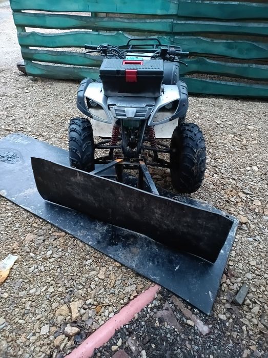 Quad 250+ pług nowe koła