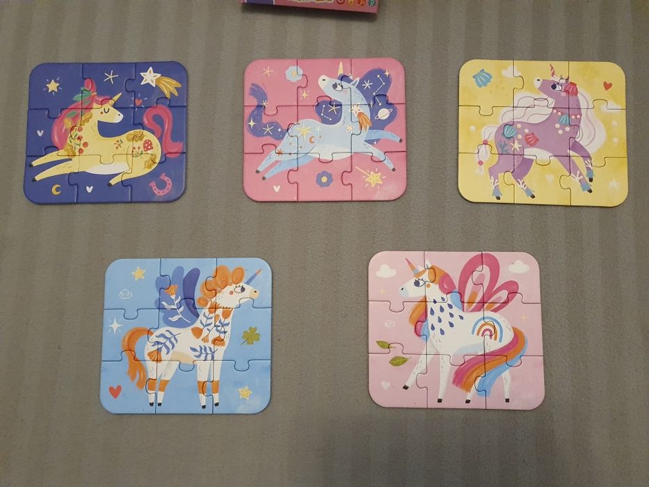 CzuCzu Bajkowe Jedrorożce puzzle 45 elementów wiek 3+