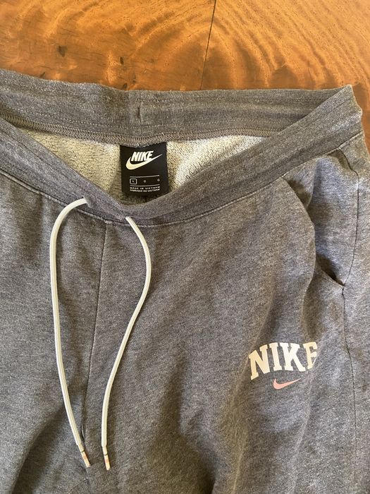 Nike dresy komplet spodnie bluza damskie L szare