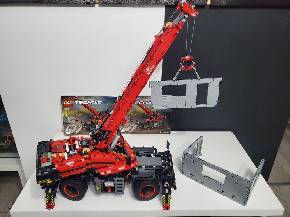 Lego Technic 42082 Dźwig Czerwony