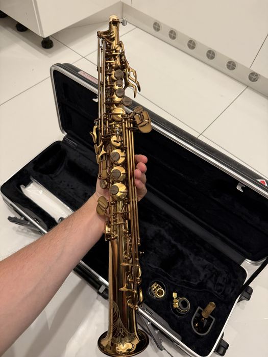 Saksofon sopranowy Slavik music Flames