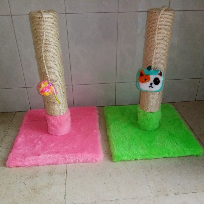 Arranhadores para gatos várias cores
