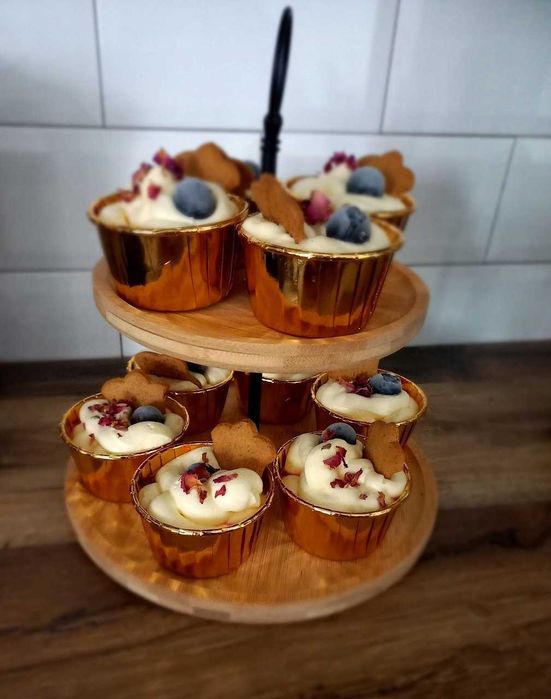 Foremki złote 50 sztuk na muffinki babeczki