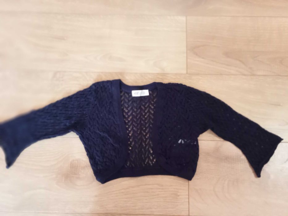 Jak nowe H&M 110 116 bolerko sweterek dla dziewczynki