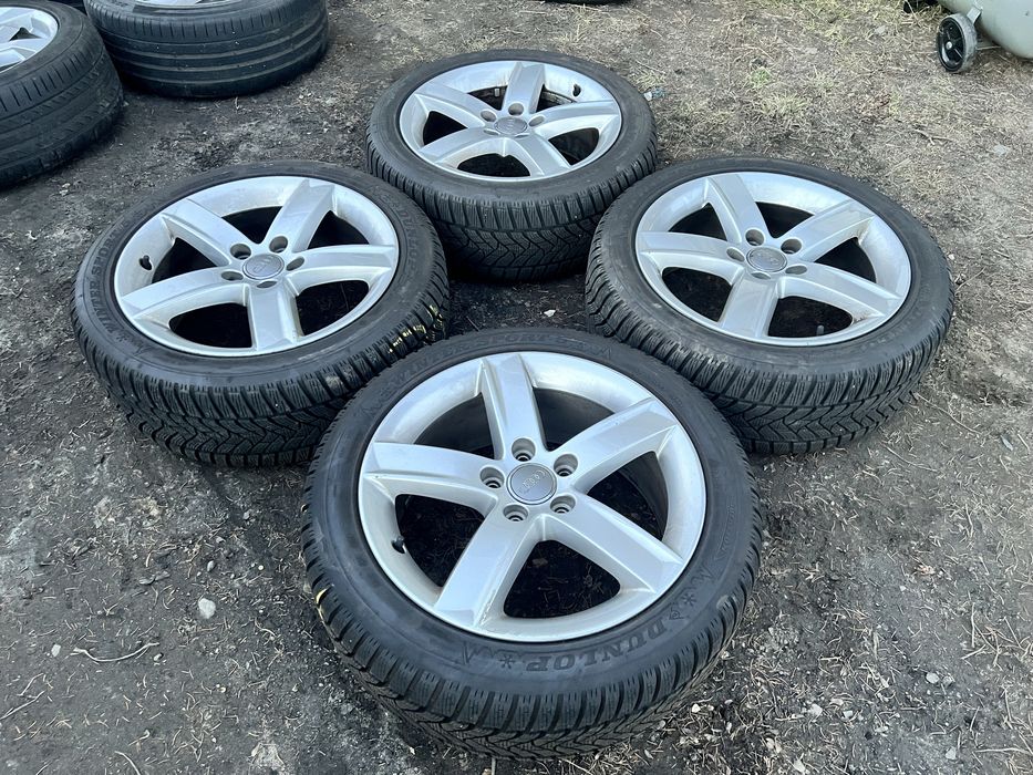 Felgi aluminiowe Audi 17” 5x112 z oponami 225/45R17