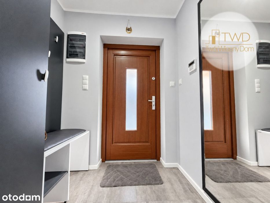 Apartament z ogrodem na osiedlu zamknietym