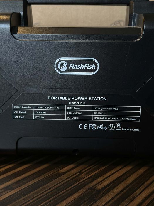 Зарядна станція Flashfish e200 нова