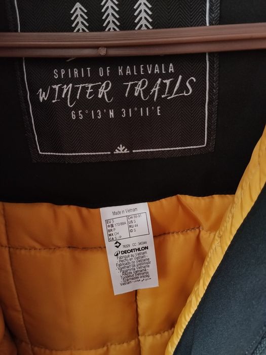 Kurtka męska parka Decathlon S