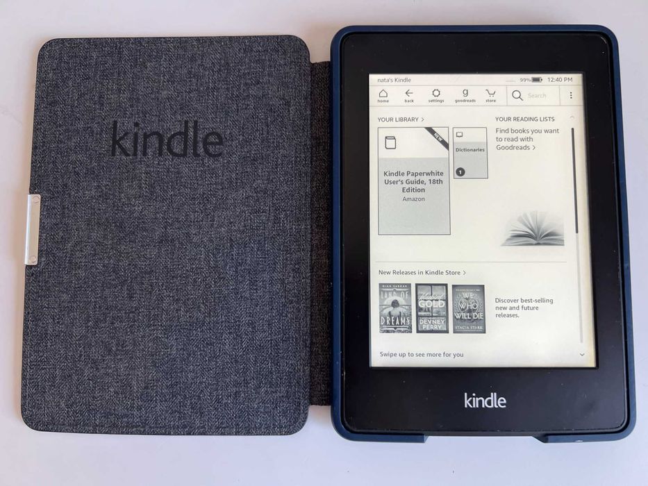 Електронна книга Kindle Paperwhite 6th Gen + Чохол
