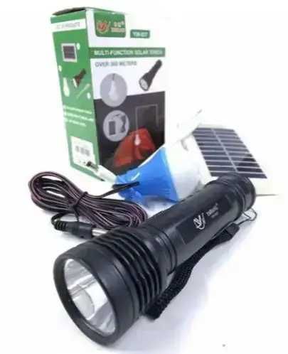 Світильник на сонячній панелі лампа BL-37 фонарик LED