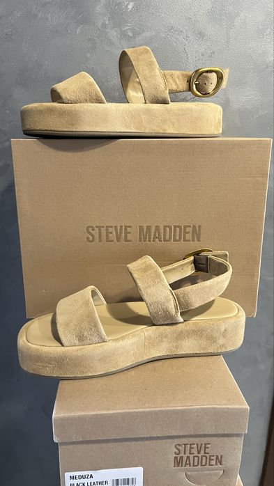 Босоніжки Steve Madden 8US РОЗПРОДАЖ замшевые боссоножки замшеві босоніжки