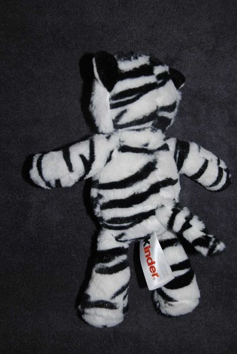 peluche Doudou Tigre branco da ferrero  25 cms raro