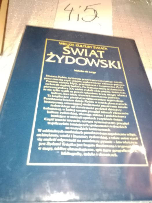 Świat Żydowski Nicholas de Lange