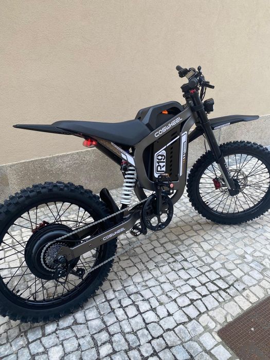 Nova Bicicleta elétrica Coswheel R19 / dirtbike pitbike OffRoad cross mota