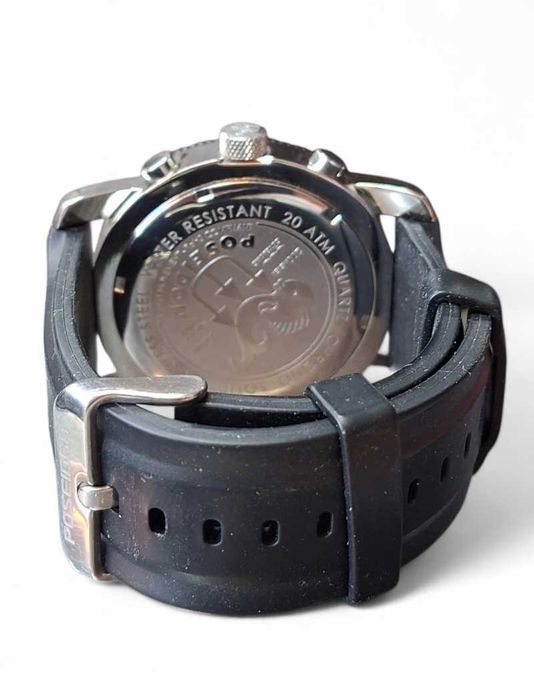 Zegarek męski Poseidon Chronograph 20 ATM + dodatkowy pasek