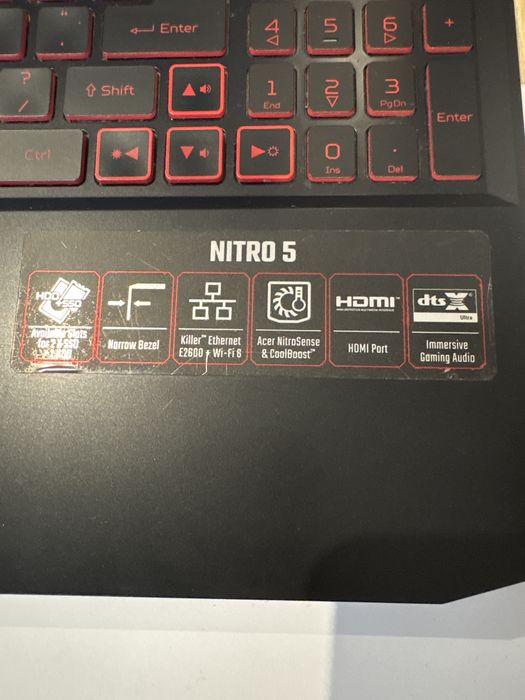 Laptop gamingowy Acer