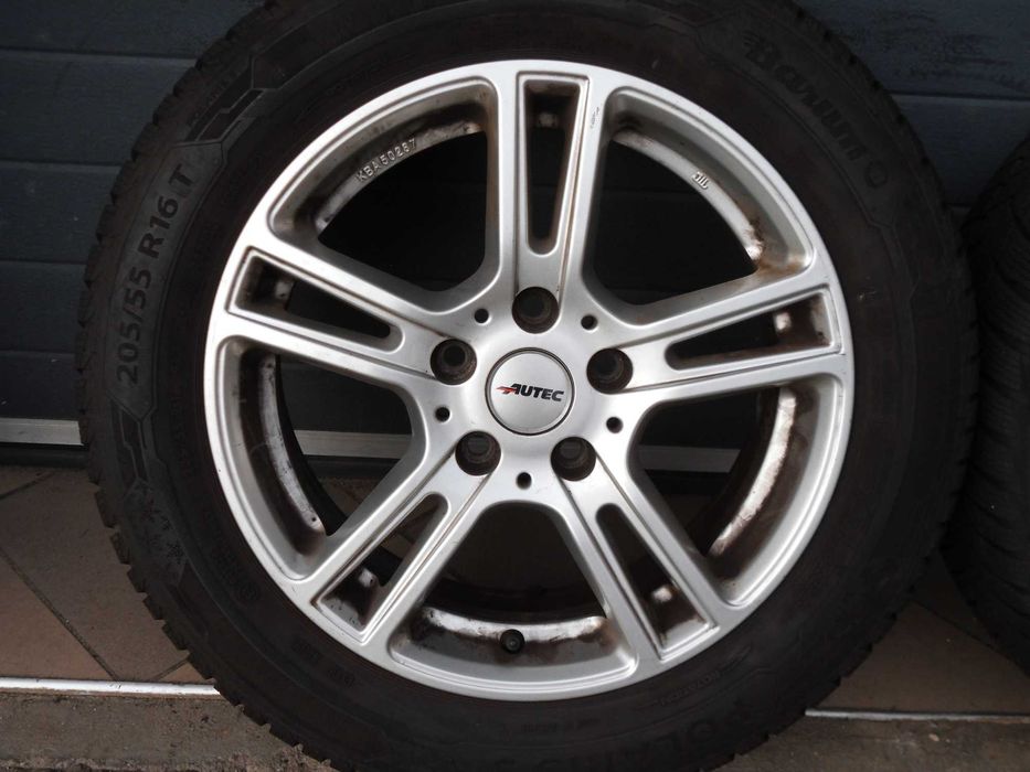 ! Koła zimowe aluminiowe 16 5x112 Vw Golf Skoda Octavia Leon Audi A3