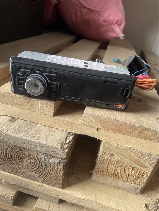 Radio samochodowe Bluetooth wejscie jack USB karta pamięci