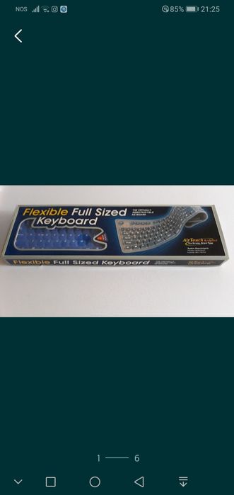 Teclado flexivel.