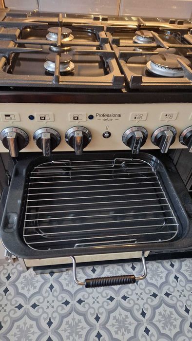 Piękna Falcon Professional Deluxe 100 kuchenka gaz-elektryczna stan idealny