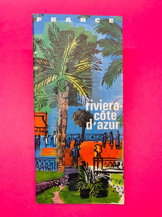 Folheto Riviera-Côte d'Azur