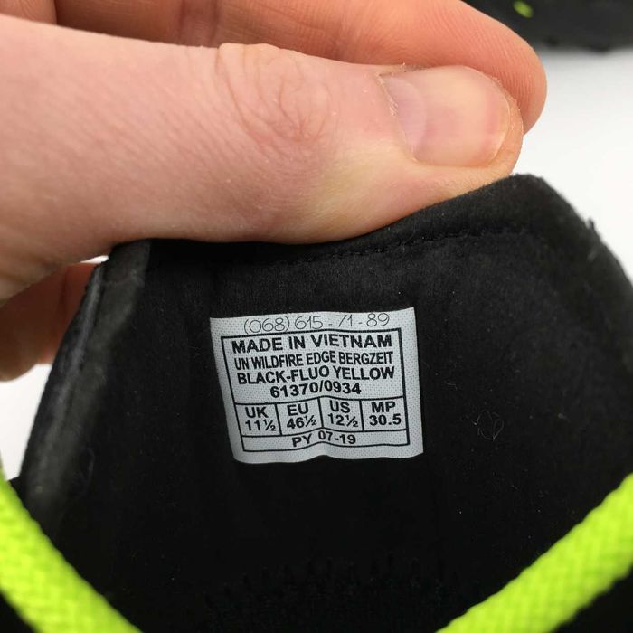 Мужские летние треккинговые кроссовки Salewa UN Wildfire Edge 46 1/2
