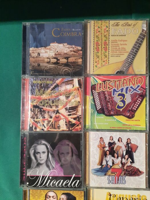 Vários CD's de música Popular