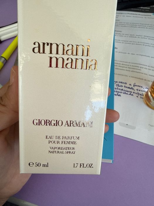 Raro & Descontinuado: Armani Mania pour Femme (1999) – 50ml EDP