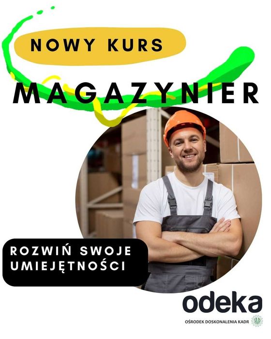 Kurs MAGAZYNIER w 1 dzień