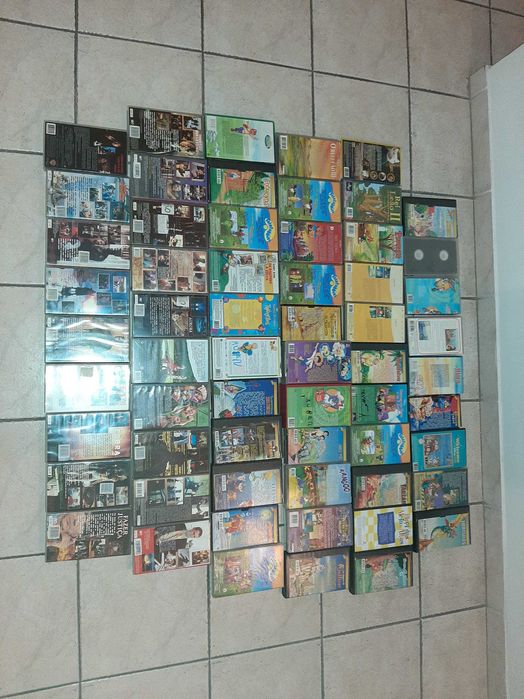 Cassetes VHS como novas