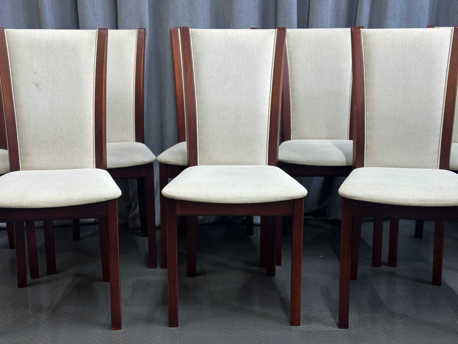 Кухонні/обідні стільці/крісла/світлі/білі/молочні/меблі з Європи