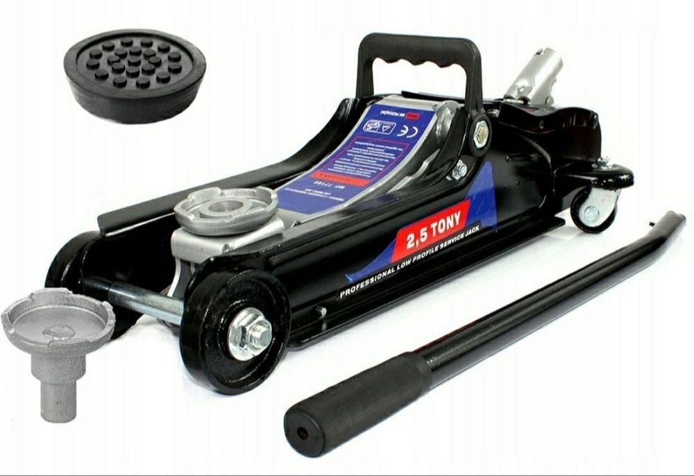 Podnośnik samochodowy ŻABA Niskoprofilowy Niskopodwoziowy Hydrauliczny