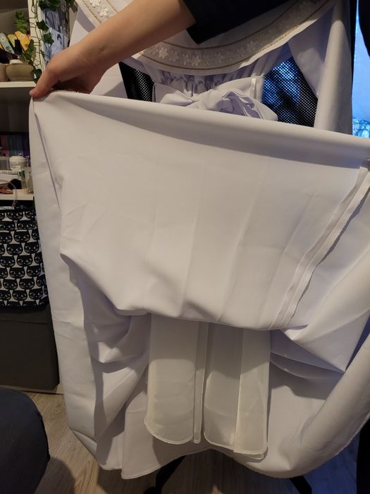 Sukienka komunijna na 140 cm  oraz buty