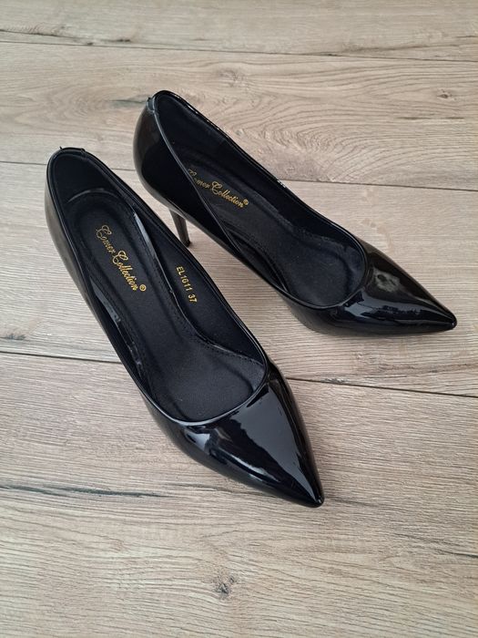 Buty damskie na cienkim obcasie rozmiar 37