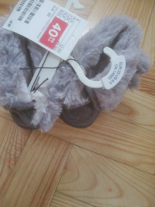 Nowe buciki zimowe h&m r. 23(14.5cm)