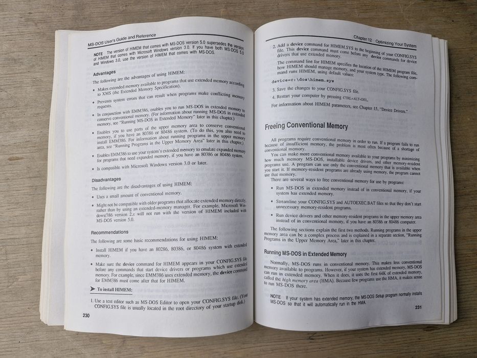 Książka Podręcznik Optimus Microsoft MS DOS 5.0