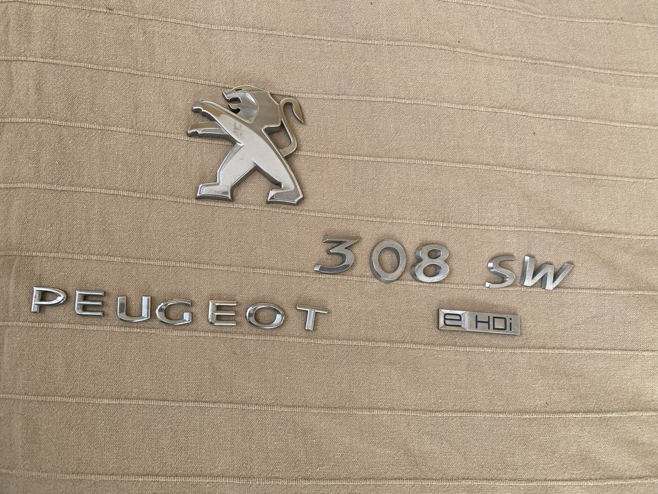 Emblemat znaczek peugeot 308 sw