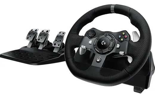 Ігровий комплект 3x: Logitech G920 Кермо + педалi + коробка передач